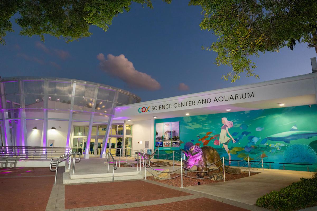 About Us Cox Science Center and Aquarium